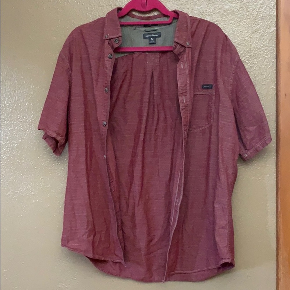 Eddie Bauer Classic Fit button up polo